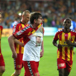 5.6.2015 Kielce. 37. kolejka T-Mobile Ekstraklasy: Korona Kielce- Podbeskidzie Bielsko-Biała / Wojciech Habdas / Radio Kielce