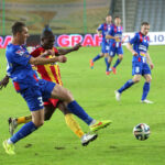 5.6.2015 Kielce. 37. kolejka T-Mobile Ekstraklasy: Korona Kielce- Podbeskidzie Bielsko-Biała / Wojciech Habdas / Radio Kielce