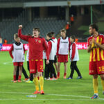 5.6.2015 Kielce. 37. kolejka T-Mobile Ekstraklasy: Korona Kielce- Podbeskidzie Bielsko-Biała / Wojciech Habdas / Radio Kielce