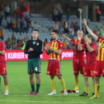 5.6.2015 Kielce. 37. kolejka T-Mobile Ekstraklasy: Korona Kielce- Podbeskidzie Bielsko-Biała / Wojciech Habdas / Radio Kielce