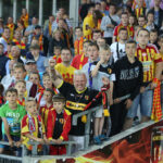 5.6.2015 Kielce. 37. kolejka T-Mobile Ekstraklasy: Korona Kielce- Podbeskidzie Bielsko-Biała / Wojciech Habdas / Radio Kielce