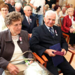 9.6.2015 Kielce. 23 pary małżeńskie z Kielc, które w tym roku obchodzą 50 rocznicę ślubu, spotkały się dziś w ratuszu. / Wojciech Habdas / Radio Kielce