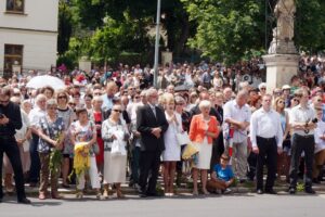 04.06.2014 Sandomierz. Procesja Bożego Ciała / Grażyna Szlęzak-Wójcik / Radio Kielce