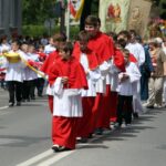 04.06.2015 Kielce. Procesja Bożego Ciała przeszła ulicami Kielc. / Stanisław Blinstrub / Radio Kielce