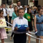 04.06.2015 Kielce. Procesja Bożego Ciała przeszła ulicami Kielc. / Stanisław Blinstrub / Radio Kielce