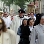 04.06.2015 Kielce. Procesja Bożego Ciała przeszła ulicami Kielc. / Stanisław Blinstrub / Radio Kielce