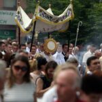 04.06.2015 Kielce. Procesja Bożego Ciała przeszła ulicami Kielc. / Stanisław Blinstrub / Radio Kielce