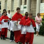 04.06.2015 Kielce. Procesja Bożego Ciała przeszła ulicami Kielc. / Stanisław Blinstrub / Radio Kielce