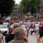 04.06.2015 Kielce. Procesja Bożego Ciała przeszła ulicami Kielc. / Stanisław Blinstrub / Radio Kielce