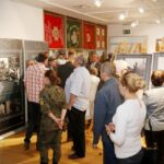 09.06.2015 Kielce. Wzgórze Zamkowe. Wystawa poświęcona Józefowi Piłsudskiemu. / Stanisław Blinstrub / Radio Kielce