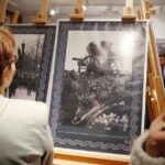 09.06.2015 Kielce. Wzgórze Zamkowe. Wystawa poświęcona Józefowi Piłsudskiemu. / Stanisław Blinstrub / Radio Kielce