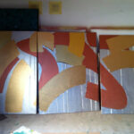 Gościem w piątkowym programie Nie Tylko Ściany był Jasiek Balcerzak. Magdalena Sitek odwiedziła artystę w jego pracowni. / Radio Kielce