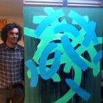 Gościem w piątkowym programie Nie Tylko Ściany był Jasiek Balcerzak. Magdalena Sitek odwiedziła artystę w jego pracowni. / Radio Kielce