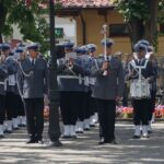 Policjanci świętowali we Włoszczowie (30 lipca 2015 r.) / Karol Żak / Radio Kielce
