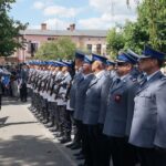Policjanci świętowali we Włoszczowie (30 lipca 2015 r.) / Karol Żak / Radio Kielce