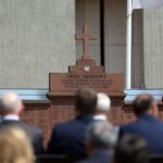 12.07.2015 Michniów. 72 rocznica pacyfikacji / Stanisław Blinstrub / Radio Kielce