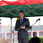 12.07.2015 Michniów. 72 rocznica pacyfikacji. Adam Jarubas / Stanisław Blinstrub / Radio Kielce