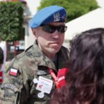 12.07.2015 Kielce. Plac Artystów. Żołnierze zachęcają do rejestracji w bazie dawców szpiku / Stanisław Blinstrub / Radio Kielce