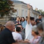 23.07.2015 Kielce. Rynek. DJ Wika bawiła starszych i młodszych / Stanisław Blinstrub / Radio Kielce