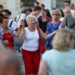 23.07.2015 Kielce. Rynek. DJ Wika bawiła starszych i młodszych / Stanisław Blinstrub / Radio Kielce