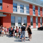 7.7.2015 Krasocin. WorkCamp wolontariuszy z różnych państw świata, którzy prowadzą zajęcia z uczniami SP z Krasocina. / Monika Dąbrowska / mat. organizatora