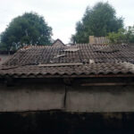 20.7.2015 Obice. Skutki gwałtownych burz z silnym wiatrem i opadami gradu w okolicach Obic. / Paweł Klepka / Radio Kielce