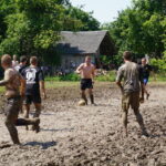 05.07.2015. Puchar Polski w piłce nożnej błotnej w Błotnowoli / Kamil Król / Radio Kielce