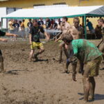 05.07.2015. Puchar Polski w piłce nożnej błotnej w Błotnowoli / Kamil Król / Radio Kielce