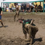 05.07.2015. Puchar Polski w piłce nożnej błotnej w Błotnowoli / Kamil Król / Radio Kielce