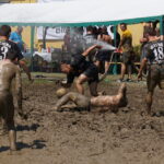 05.07.2015. Puchar Polski w piłce nożnej błotnej w Błotnowoli / Kamil Król / Radio Kielce