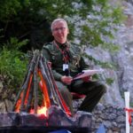 12.07.2015 Festiwal Harcerski. Koncert Gospodarze Gościom. Prowadzący koncert Jarosław Bukowski / Stanisław Blinstrub / Radio Kielce