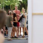 24.07.2015 Kielce. Festiwal Harcerski. Zaczęły się próby do koncertu galowego / Stanisław Blinstrub / Radio Kielce