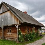 30.07.2015 Green Velo. Warmińsko-Mazurskie.  Skansen przy Muzeum Sztuki Ludowej w Węgorzewie / Krzysztof Żołądek / Radio Kielce