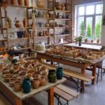 30.07.2015 Green Velo. Warmińsko-Mazurskie. Muzeum Sztuki Ludowej w Węgorzewie i odbywające się w tam warsztaty garncarskie / Krzysztof Żołądek / Radio Kielce