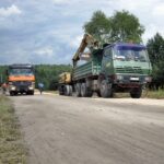 29.07.2015 Kielce. Ulica Pietraszki. Budowa ścieżki Green Velo. / Robert Felczak / Radio Kielce