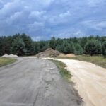 29.07.2015 Kielce. Ulica Pietraszki. Budowa ścieżki Green Velo. / Robert Felczak / Radio Kielce