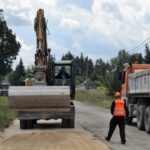 29.07.2015 Kielce. Ulica Pietraszki. Budowa ścieżki Green Velo. / Robert Felczak / Radio Kielce