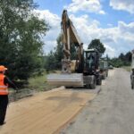 29.07.2015 Kielce. Ulica Pietraszki. Budowa ścieżki Green Velo. / Robert Felczak / Radio Kielce