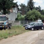 29.07.2015 Kielce. Ulica Pietraszki. Budowa ścieżki Green Velo. / Robert Felczak / Radio Kielce