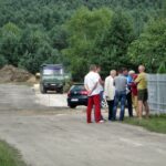 29.07.2015 Kielce. Ulica Pietraszki. Budowa ścieżki Green Velo. / Robert Felczak / Radio Kielce