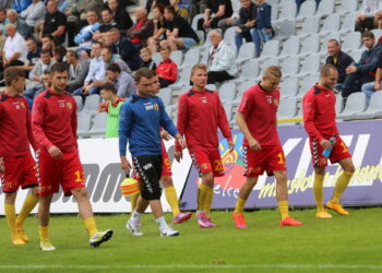 27.06.2015. Sparing Korona Kielce - Termalica Bruk-Bet Nieciecza / Kamil Król / Radio Kielce