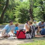 19.07.2015 Kielce. Śniadanie na bruku / Robert Felczak / Radio Kielce