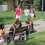 19.07.2015 Kielce. Śniadanie na bruku / Robert Felczak / Radio Kielce