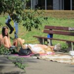 19.07.2015 Kielce. Śniadanie na bruku / Robert Felczak / Radio Kielce