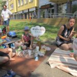 19.07.2015 Kielce. Śniadanie na bruku / Robert Felczak / Radio Kielce