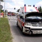 01.07.2015. Wypadek na skrzyżowaniu ulic Krakowskiej i Podklasztornej / Stanisław Blinstrub / Radio Kielce