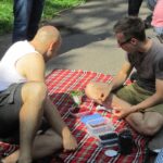 19.07.2015 Kielce. Śniadanie na bruku / Robert Felczak / Radio Kielce