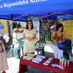 03.07.2015. Stoisko OHP na ulicy Sienkiewicza / Kamil Król / Radio Kielce