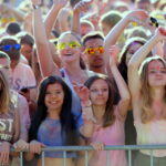 04.07.2015. Festiwal Kolorów na dachu Galerii Korona / Kamil Król / Radio Kielce