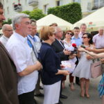 06.07.2015. Konferencja PiS na placu Artystów / Kamil Król / Radio Kielce